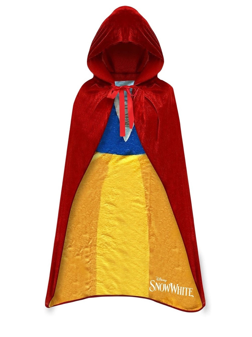 Disney Snow White Hooded Cape in Red, Blue & Yellow